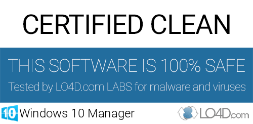 Windows 10 Manager - Download